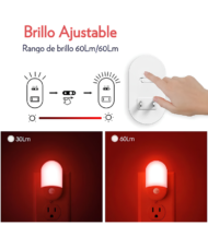 Luces rojas nocturnas SMART DREAM — pack de 2 - Imagen 4